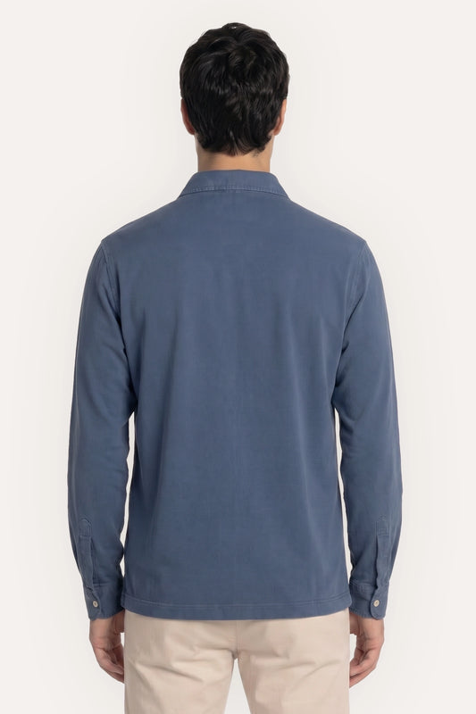 CAMISA JERSEY AZUL