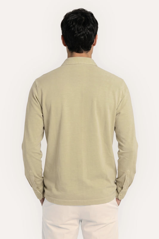 CAMISA JERSEY BEIGE