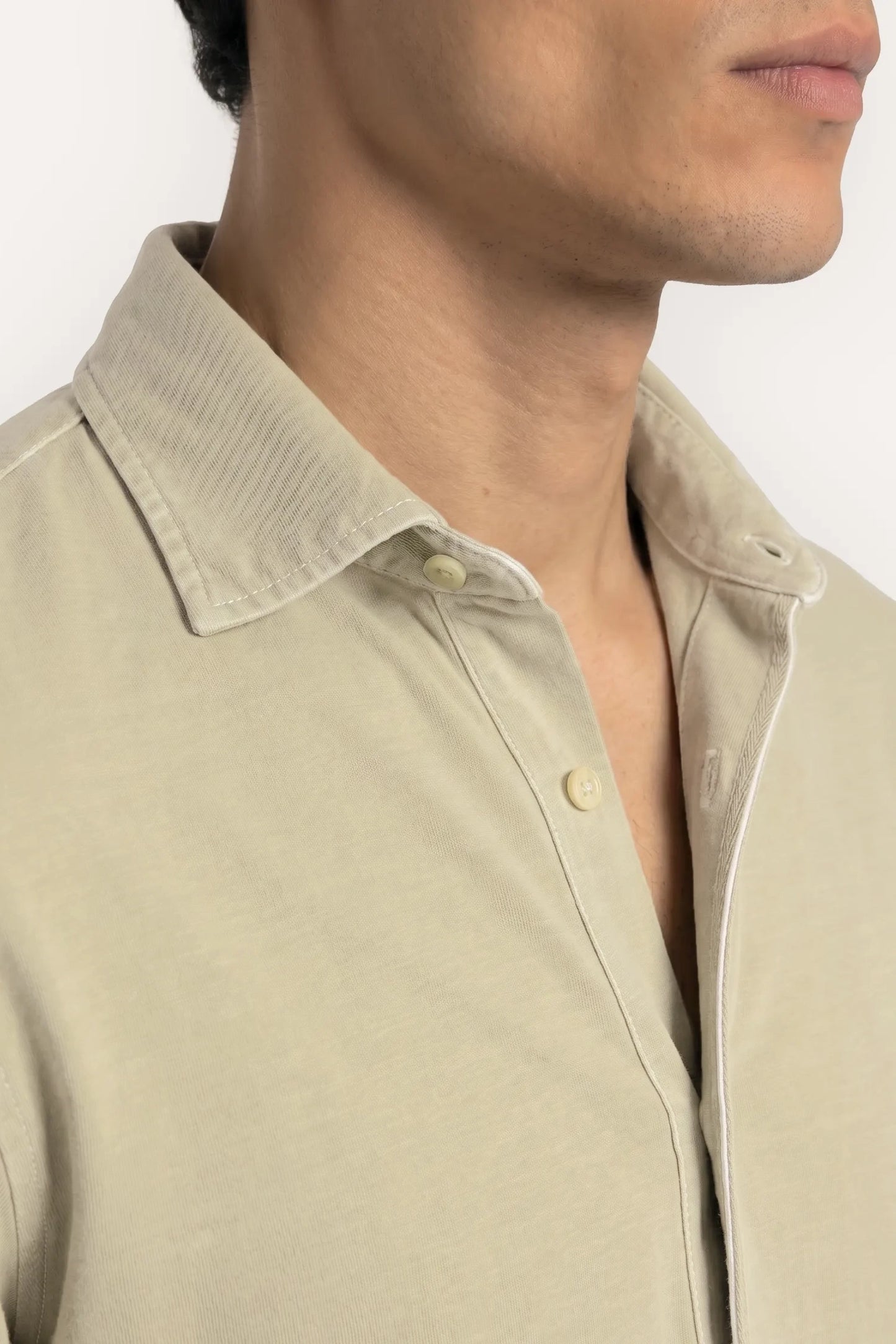 CAMISA JERSEY BEIGE