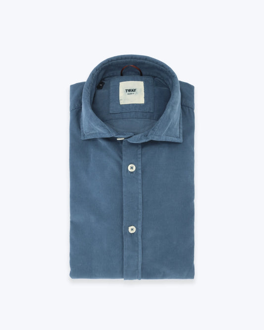 CAMISA AZUL MICROPANA