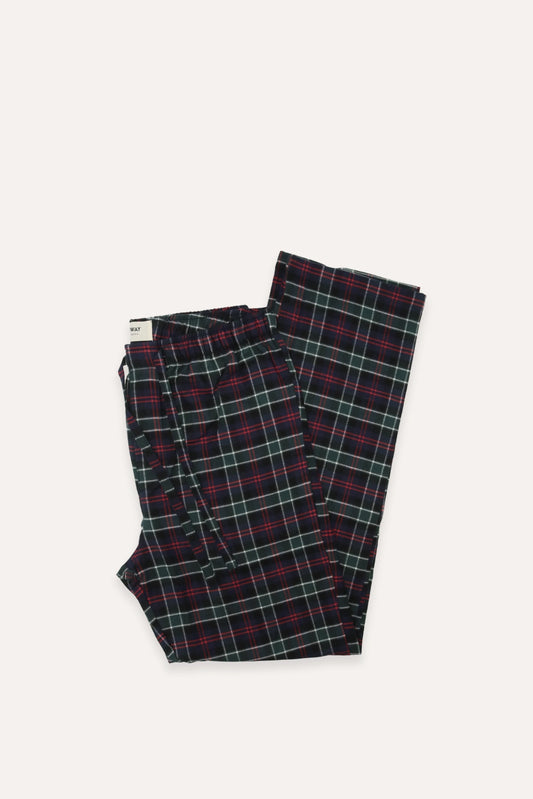 PANTALÓN DE PIJAMA ESCOCÉS AZUL