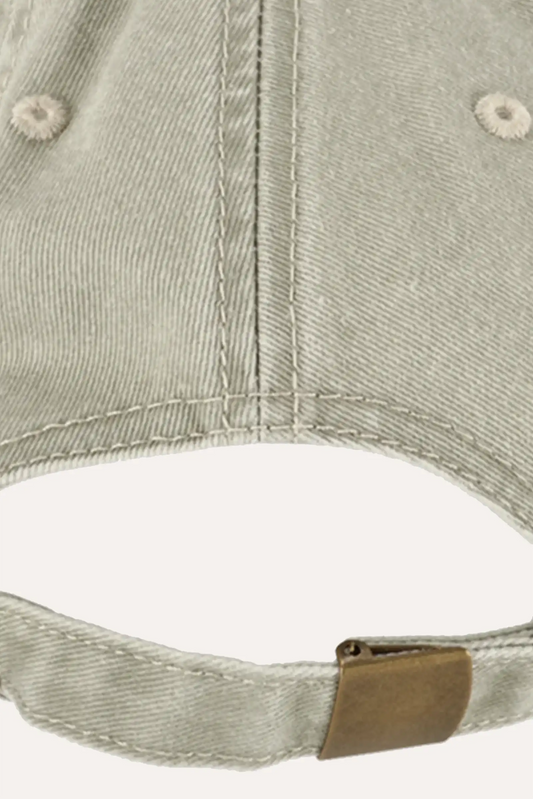 GORRA BEIGE LAVADO