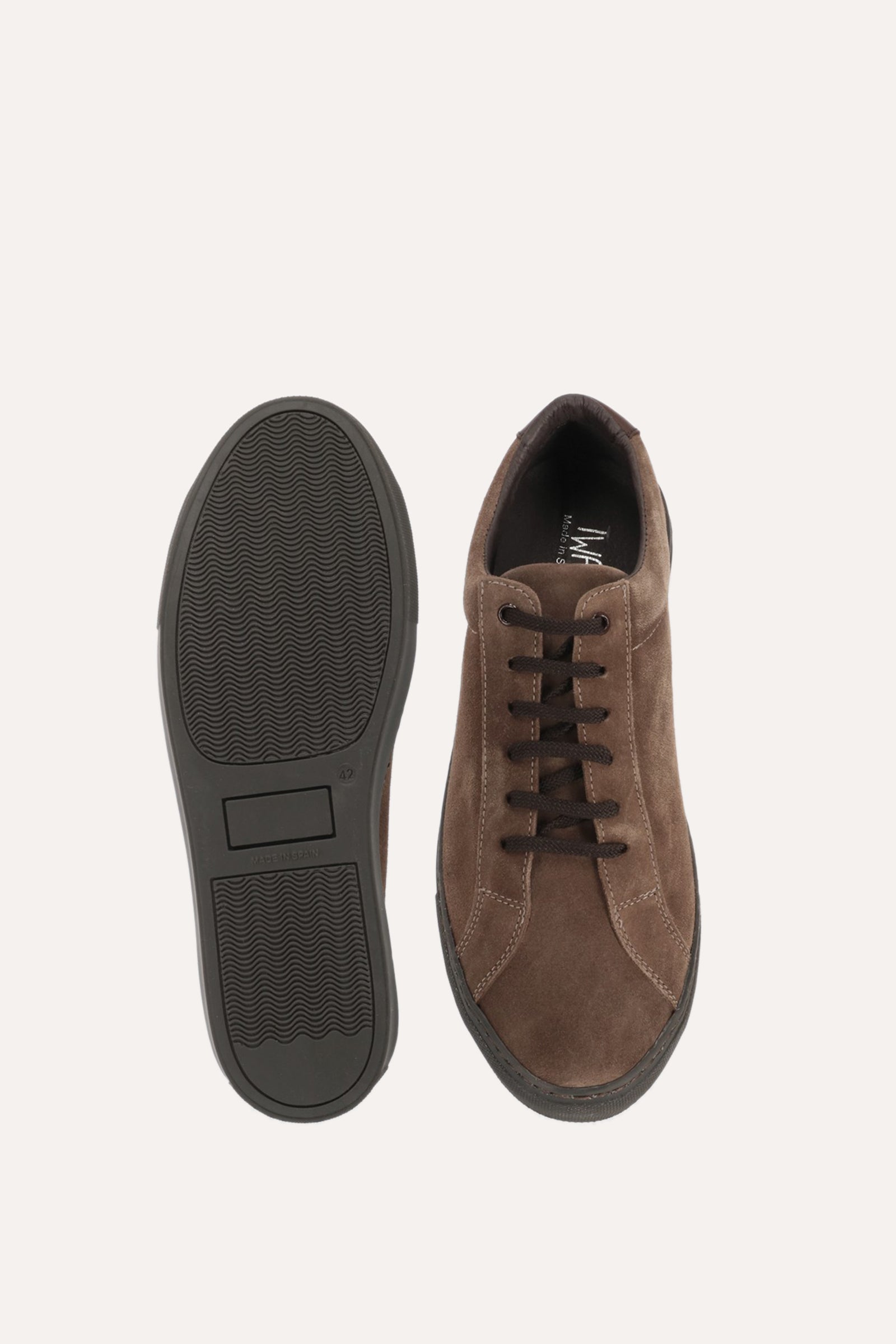 Zapatilla serraje tabaco Tway