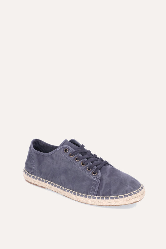 alpargata cordones azul marino natural world tway