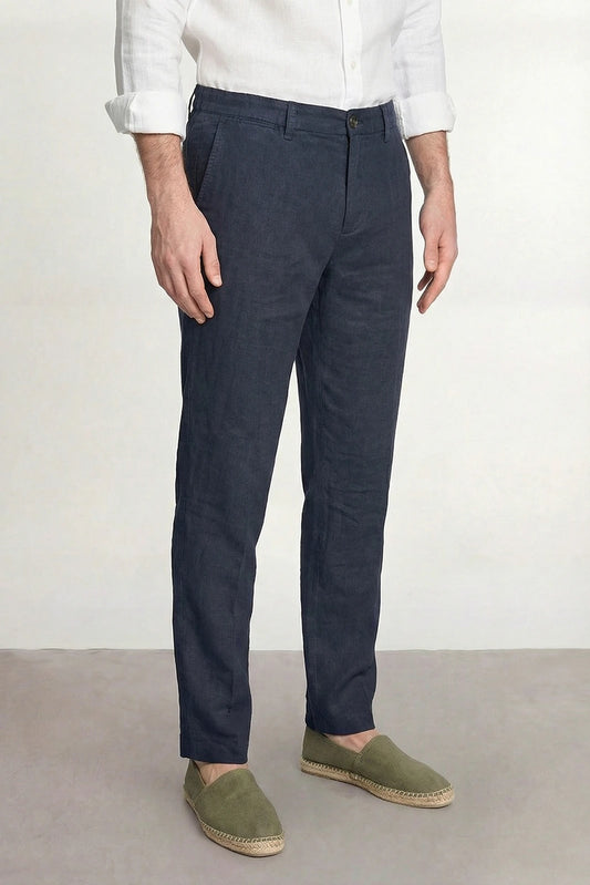 PANTALÓN CHINO LIGERO AZUL OSCURO