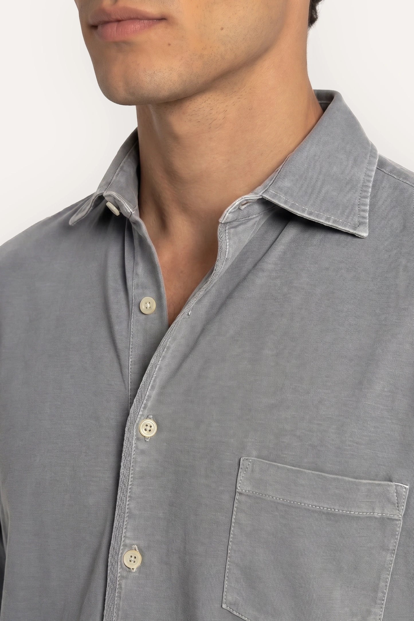CAMISA JERSEY GRIS