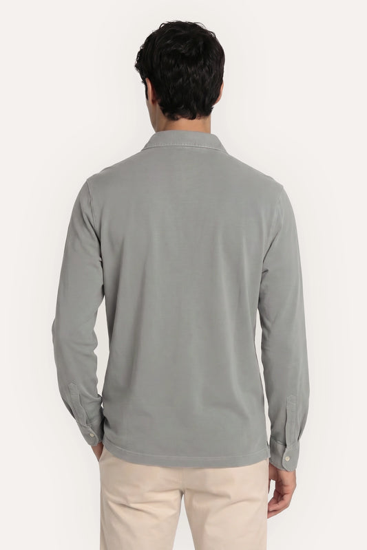 CAMISA JERSEY AZUL VERDOSO